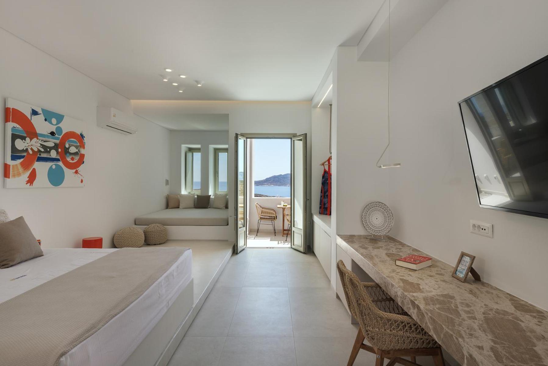 Anemolethe Lejlighedshotel Kímolos Eksteriør billede