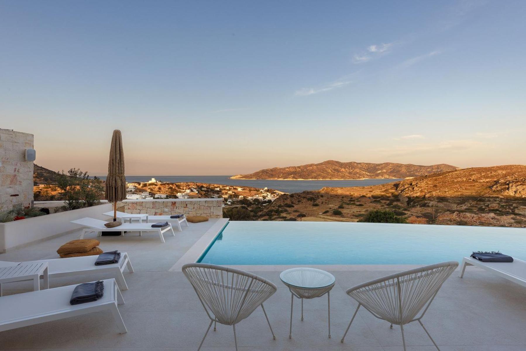 Anemolethe Lejlighedshotel Kímolos Eksteriør billede